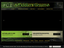 Tablet Screenshot of fiddlersgreenpub.de